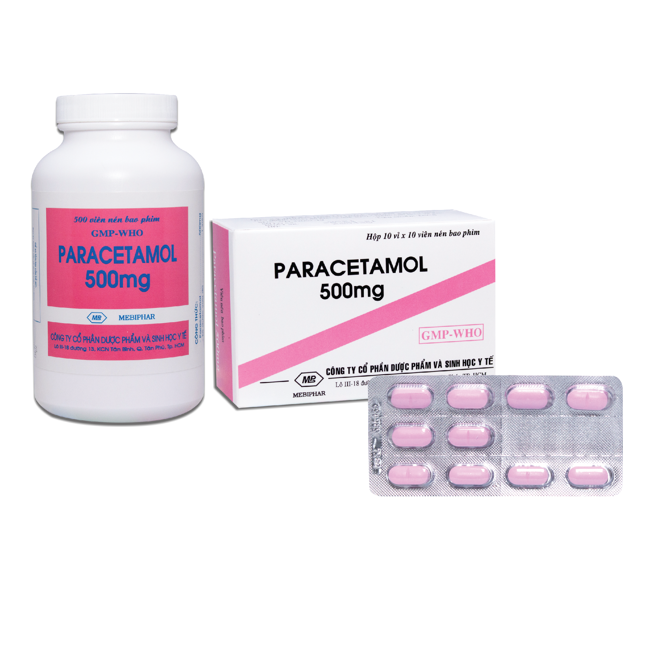 PARACETAMOL 500mg PARACETAMOL 500mg